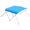 Bimini strecha 600D polyester, hliníkový rám, 72"L×(79"-84")W×46"H
