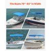 Bimini strecha 600D polyester, hliníkový rám, 72"L×(79"-84")W×46"H