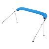 Bimini strecha 600D polyester, hliníkový rám, 72"L×(79"-84")W×46"H