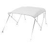 Bimini strieška na loď 600D polyester hliníkový rám 96"×(85"-90")×54"