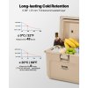 Prenosný tvrdý chladič 16.5 QT izolovaný, ľahký, s rúčkami a držiakom