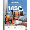 Magnetická vŕtačka 1450W, 2in, 2878 lbf, 6 korunkových vrtákov, na kov