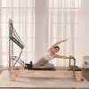 Pilates reformer drevený s duálnym odporom, box a jumpboard, 400 LBS