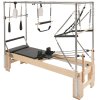 Pilates reformer drevený, dvojitý odpor, box+skoková doska, 400 lbs