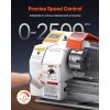 Stolný sústruh na kov 220×1000 mm, 1250W, 0-2500 RPM bezuhlíkový motor