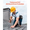 Chrániče kolien s gélom a penou, nastaviteľné remene, nity pre prácu