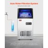 Výrobník ľadu 100lbs/24H, 36 kociek/15 min, zásobník 28lbs, led