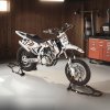 Stojan na zdvíhanie motocyklov 1100lbs predný dual-fork zadný u+l