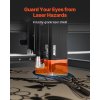 Laserový gravírovač 10W, 38×40 cm, 10000 mm/min, ochrana očí