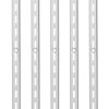 Vertikálny nosník na police 39-inch, 10 ks, s drážkou, 40 skrutiek