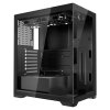 Pc skriňa mid-tower, kalené sklo, 2×120 mm, pre GPU do 360 mm, ATX/ITX