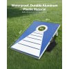 Súprava na cornhole 3×2 ft, hliníkové dosky, skladacie, 8 vriec