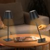 Stolná lampa 2 ks, 5200 mAh batéria, 3 režimy 3000–6500K, čierna