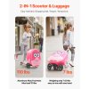 Jazdiaci detský kufor 20 l, 20", pu kolesá, nastaviteľná tpr rukoväť