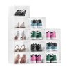 Stohovateľné priehľadné boxy na topánky 12 ks magnetické do US 13