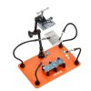 Pomocník na spájkovanie, 4-ramenný, 6 držiakov pcb, 360° držiak