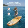 Nafukovací paddleboard (sup) 3.23m × 84cm × 15cm s príslušenstvom