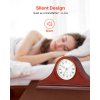 Krbové hodiny tiché retro 335×164×60mm s kvarcovým strojčekom