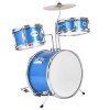 Detská bubnová súprava 3-dielna 14 in / 355.6 mm, 2 páry paličiek