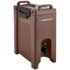 Izolovaný zásobník na nápoje 5 gal/19l s kohútikom a rúčkou hnedý
