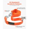 Popruh na ťahanie atv s hákmi, 50,8 mm × 6,1 m, nosnosť 7711 kg