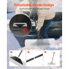 Lopata na sneh 61 cm, hdpe čepeľ, ergonom. rukoväť, segmentová násada