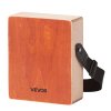 Cajon s vnútornými gitarovými strunami, brezové drevo, 230×100×280 mm