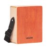 Cajon s vnútornými gitarovými strunami, brezové drevo, 230×100×280 mm