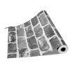 Samolepiaca tapeta 45cm×10m sivý tehlový vzor, vodotesná, umývateľná