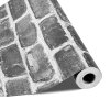 Samolepiaca tapeta 45cm×10m sivý tehlový vzor, vodotesná, umývateľná