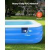 Nafukovací bazén 3000×1702×508 mm pre rodinu s opravnými záplatami
