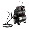 Sada airbrush s kompresorom a nádržou 1/6 hp, 1 dvojč., hadica, farby