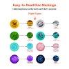 Sada discgolfových diskov 8 ks pre začiatočníkov, putter, mid, driver