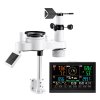Meteostanica 7 v 1 wifi 190.5 mm va displej, solárny senzor, zrážkomer