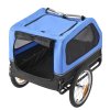 Prívesný vozík pre psa, nosnosť 40 kg, skladací rám, univerzálny spoj