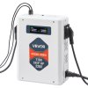 Menič napätia 3000VA 110V na 220V, 2× zásuvky, usb, lcd, ochrana
