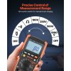 Digitálny multimeter 1000v ac/dc 4000 trms auto/manual Ω/kontinuita