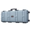 Kufor na zbrane 1016 mm, s zámkom, IP67, predrezané peny, kolieska