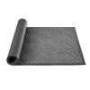 Vchodová rohož 1562×914 mm, koberec s tpe podkladom, umývateľná, šedá