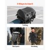 Motocyklová zadná taška 10 L s nepremokavým krytom, popruhom a vreckom