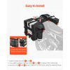 Motocyklová bočná brašna 56 l (28 l × 2), nepremokavá, odnímateľná