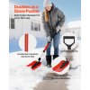 Snehová lopata 22cm skladná d-rukoväť nastaviteľná 36-40 in hliníková