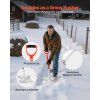 Snehová lopata 35 cm, hliníková zliatina, d-rukoväte, veľká kapacita