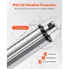 Lineárny aktuátor 12 V 101.6 mm zdvih IP65 3000 N 5 mm/s s držiakmi