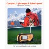 Núdzové rádio 2000mAh FM/AM/WB/NOAA solárne a kľukové USB SOS