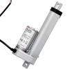 Lineárny aktuátor 12V 101.6mm zdvih 15mm/s 1000N IP54 s držiakom