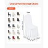 Poťahy na stoličky 30ks spandex streč do 20.08×17.72×37.4 inch
