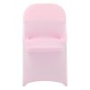 Poťahy na stoličky 50 ks ružové polyester spandex 17.72×18.11×30.31 in