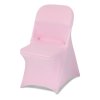 Poťahy na stoličky 50 ks ružové polyester spandex 17.72×18.11×30.31 in