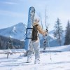 Taška na lyžiarky a snowboardové topánky 55L, vodotesná 1680D